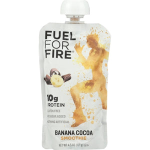 Fuel For Fire, Smoothie Prtn Ban Cocoa, 4.5 Oz(Case Of 12)