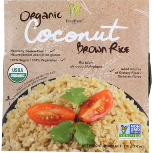 Healthee, Vegan Coconut Brown Rice Bowl, 7.6 Oz(Case Of 12)