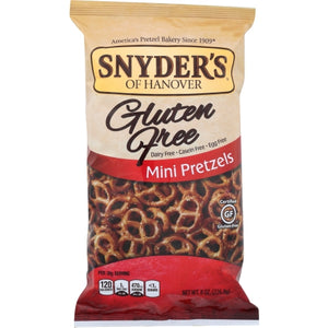 Snyders Of Hanover, Pretzels Mini Gluten Free, 8 Oz(Case Of 12)