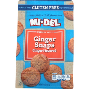 Midel, Cookie Gf Ginger Snap Flv, 8 Oz(Case Of 8)