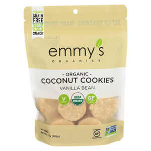 Emmysorg, Vanil La Bean Coconut Cookies, 6 Oz