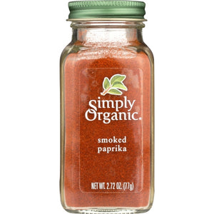 Simply Organic, Spice Smoked Paprika Btl, 2.72 Oz(Case Of 6)