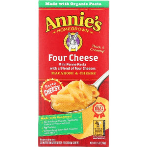 Annie's Homegrown, Four Cheese Macaroni And Cheese, 5.5 Oz(Case Of 12)