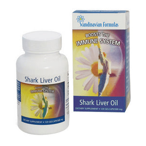 Scandinavian Formulas, Shark Liver Oil, 500 mg, 120 Caps
