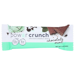 Power Crunch, Bar Protein Choc Mint, 40 Grams