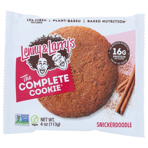 Lenny And Larry's, Complete Snickerdoodle Cookie, 4 Oz(Case Of 12)