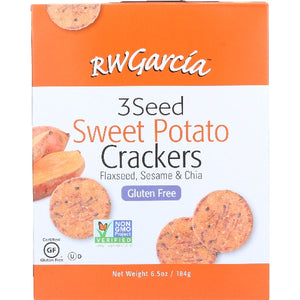 Rw Garcia, Cracker 3Seed Swt Pto, 6.5 Oz(Case Of 6)