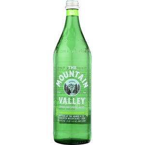 Mountain Valley, Sparkling Water Lime, 1 Liter (Case of 12)