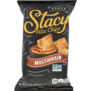 Stacys Pita Chip, Pita Lg Multgrn Sea Salt, 7.33 Oz(Case Of 12)