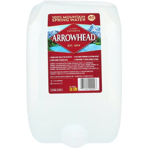 Arrowhead Water, Water Spring, 2.5 Gallons(Case Of 2)