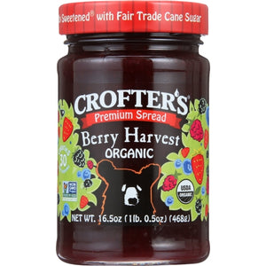 Crofters, Sprd Frt Berry Harvest, 16.5 Oz(Case Of 6)