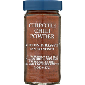 Morton & Bassett, Spice Chpotl Chili Pwdr, 2 Oz(Case Of 3)