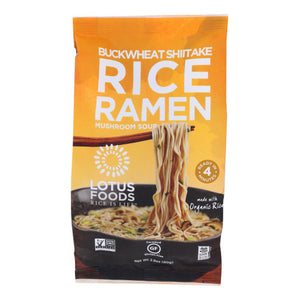 Lotus Foods, Rice Ramen Buckwheat Mushroom, 2.8 Oz(Case Of 10)