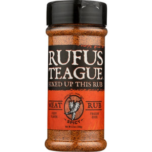 Rufus Teague, Rub Spicy Meat, 6.5 Oz(Case Of 6)