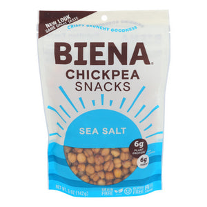 Biena, Biena Chickpeas Snacks Sea Salt, 5 Oz(Case Of 8)