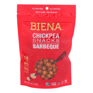Biena, Chickpea Snacks  Barbeque, 5 Oz(Case Of 8)
