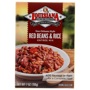 Louisiana Fish Fry, Mix Red Beans And Rice, 7 Oz(Case Of 6)