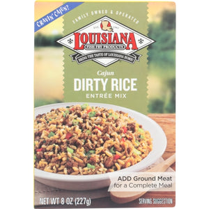 Louisiana Fish Fry, Mix Dirty Rice, 8 Oz(Case Of 6)