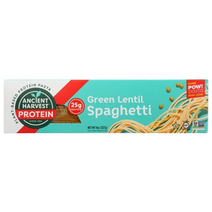 Ancient Harvest, Pasta Green Lentil Spaghetti, 8 Oz(Case Of 6)