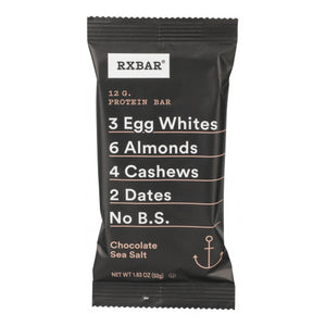 Rxbar, Bar  Protein  Chocolate Sea Salt, Case of 12 X 1.8 Oz