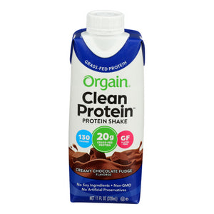 Orgain, Whey Protein Shake Chocolate Fudge, 11 Oz
