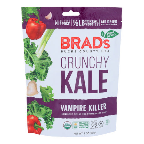 Brads Plant Based, Raw Crunch  Vampire Killer, 2 Oz(Case Of 12)