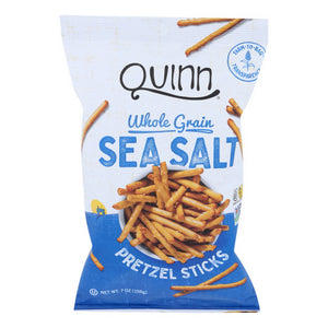 Quinn, Quinn Snacks Pretzels Sea Salt, 5.6 Oz(Case Of 8)