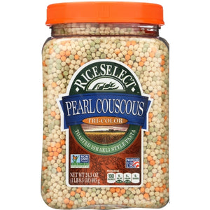Riceselect, Couscous Pearl Tri Color, 24.5 Oz(Case Of 4)
