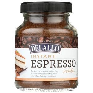 Delallo, Instant Espresso Powder, 1.94 Oz