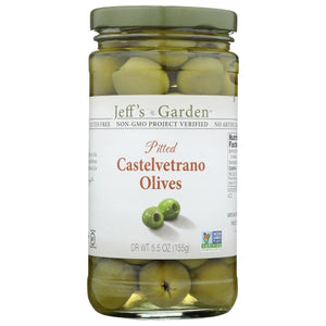 Jeff's GardenPatak, Pitted Castelvetrano Olives, 5.5 Oz(Case Of 6)