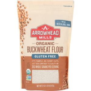Arrowhead Mills, Organic Buckwheat Flour, 22 Oz(Case Of 6)
