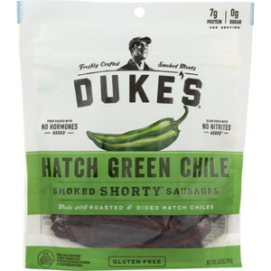 Dukes, Sausage Smkd Green Chile, 5 Oz(Case Of 8)