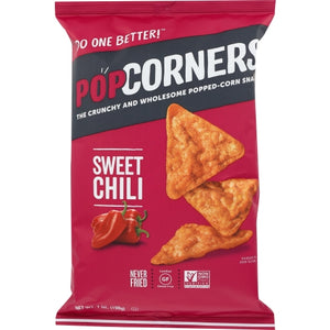Corn Chips Swt Ht Chili Case of 12 X 7 Oz by Popcorners