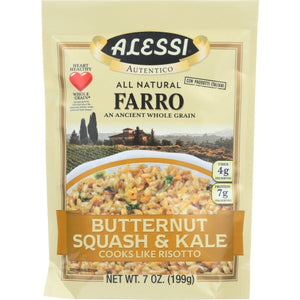 Alessi, Butternut Squash And Kale Farro, 7 Oz(Case Of 6)