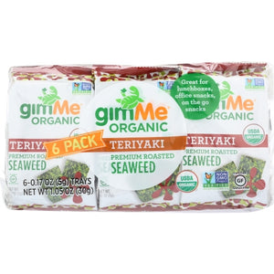 Gimme, Organic Seaweed Snack Teriyaki, 1.05 Oz
