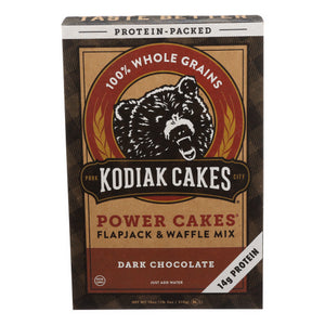 Kodiak Cakes, Flapjack And Waffle Mix Dark Chocolate, 18 Oz(Case Of 6)