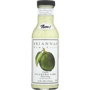 Briannas, Creamy Cilantro Lime Dressing, 12 Oz(Case Of 6)