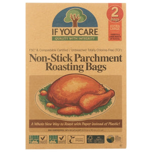 If You Care, Parchment Rstng Bag Xlrge, 2 Count(Case Of 8)