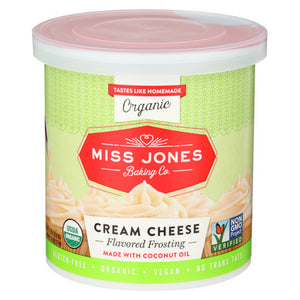Miss Jones Baking Co, Organic Cream Cheese, 11.29 Oz(Case Of 6)