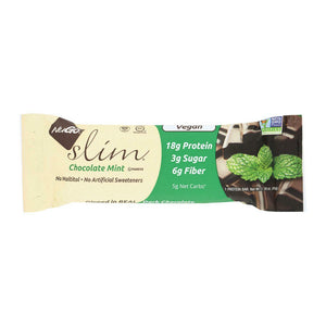 Nugo, Slim Bar Chocolate Mint, 1.59 Oz