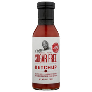 G Hughes, Ketchup Sugar Free, 13 Oz(Case Of 6)