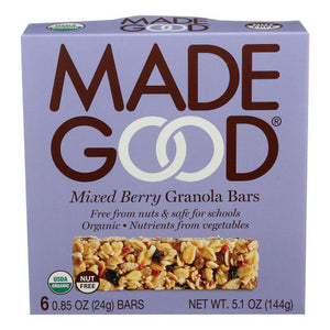 Madegood, Granola Bar  Mixed Berry, 5.1 Oz(Case Of 6)