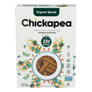Chickapea, Pasta  Spirals, 8 Oz(Case Of 6)