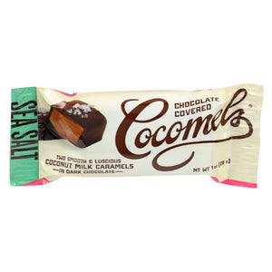 Cocomels, Dark Chocolate Covered Cocomels  Sea Salt, 1 Oz(Case Of 15)