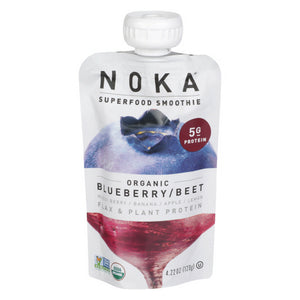 Noka, Puree Blueberry Beet, 4.22 Oz(Case Of 6)