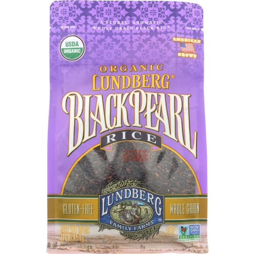 Lundberg, Organic Black Pearl Rice, 1 lb