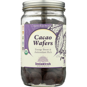 Imlakesh Organics, Wafers Cacao Raw Org, 16 Oz(Case Of 6)