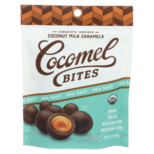 Cocomels, Sea Salt Coconut Milk Caramel Bites, 3.5 Oz(Case Of 6)