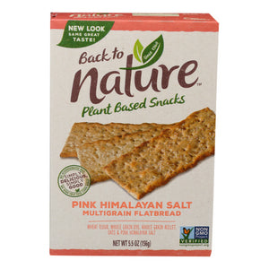 Back to Nature, Pink Himalayan Salt Multigrain Flatbread, 5.5 Oz(Case Of 6)