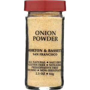 Morton & Bassett, Onion Powder, 2.3 Oz(Case Of 3)